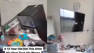 12 Year old Kid DESTROYS House Over Phone