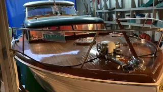 1956 Chris Craft Constellation. Completely restored - $74k CA - located in Vancouver BC