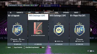 TOTS Challenge 3 [XP] SBC FIFA 23