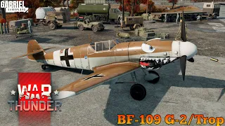 BF-109 G-2/Trop 4 Kills [REALISTIC BATTLE] - War Thunder