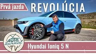 Hyundai Ioniq 5 N  4K: Revolučný elektromobil s brzdami zo Zvolena