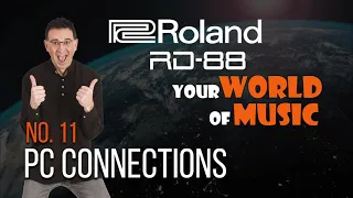 11: PC connections - Roland RD88
