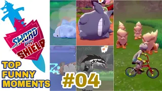 PART 04 Pokemon Sword and Shield TOP FUNNY & CUTE MOMENTS COMPILATION