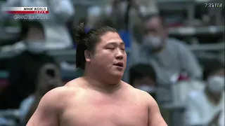 March 2022 Basho, WAKATAKAKAGE vs TAKAYASU championship playoff with hometown fans reactions.