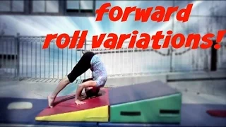 Gymnastics Forward Roll Progression Tutorial With Coach Meggin!