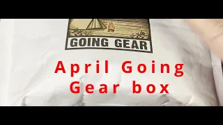 Going Gear Unboxing- April