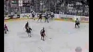 1999-00 Round 4/Game 6/1st OT: Both Teams Nearly Win It