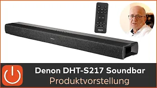 PRODUKTVORSTELLUNG DENON Soundbar DHT-S217 - günstig,aber auch gut ? - THOMAS ELECTRONIC ONLINE SHOP