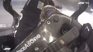 Lewis Hamilton DONUT ONBOARD Post Race Abu Dhabi GP