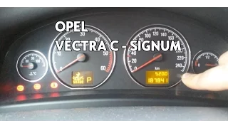 [Vectra C/Signum] Ölintervall zurücksetzen ᴴᴰ