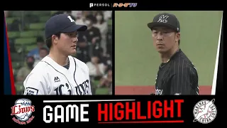 2022年5月5日 埼玉西武対千葉ロッテ 試合ハイライト