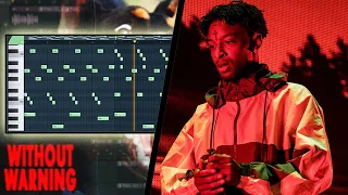 How Southside Makes Evil Melodies for 21 Savage | FL Studio