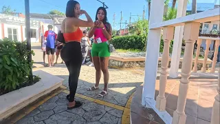 Sosua Street Shakeup: Latinas Bring the Heat in Dominican Republic