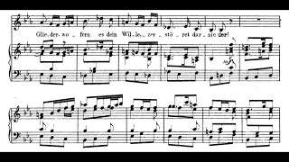 Ach, lege das Sodom der sündlichen Glieder (BWV 48 - J.S. Bach) Score Animation