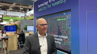 Peter Möhl of PTV Umovity at Intertraffic Amsterdam 2024
