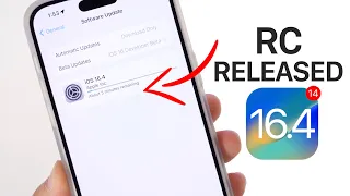 iOS 16.4 RC is OUT - FINAL DETAILS