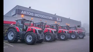 5x Massey Ferguson 8S 🔴 Groupe Artois Motoculture