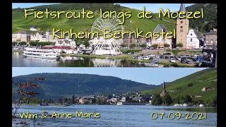 Fietstocht langs de Moezel Kinheim - Bernkastel 07-09-2021