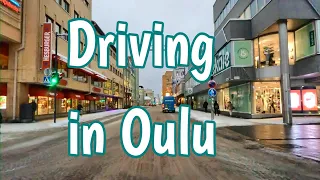Driving in Oulu, Finland (4K)