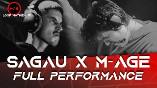 M Age x Sagau | FULL 23 MIN PERFORMANCE | Loop Mayhem 1.0