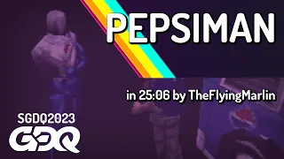 Pepsiman by TheFlyingMarlin in 25:06 - Summer Games Done Quick 2023