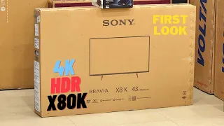 UNBOXING!!! Sony Bravia KD-43X80K | 2022  | 4K UltraHD Android TV #mrduker