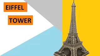 Eiffel Tower 3D Puzzel   CubicFun