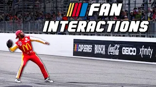 NASCAR "Fan Interaction" Moments