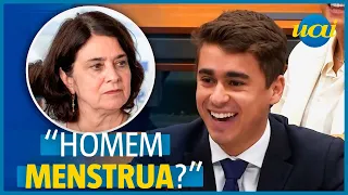 Nikolas à ministra da Saúde: 'homem menstrua'