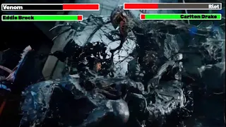 Venom vs. Riot with healthbars