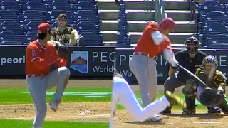 Shohei Ohtani reaches base safely 3 times & strikes out 5 in 4 innings, a breakdown