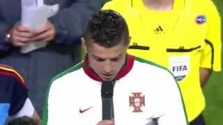 Cristiano Ronaldo vs Spain International Friendly 10 11 HD 720p by Hristow