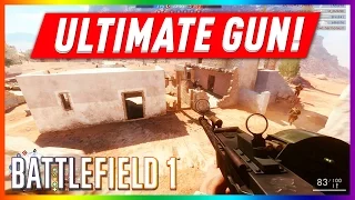 BATTLEFIELD 1 PS4 MULTIPLAYER GAMEPLAY #13 - THE ULTIMATE MACHINE GUN / MG15 LMG!