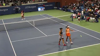 Women's Doubles 1st Round US Open 2017 - Sloane Stephens/Taylor Townsend Vs. Wang Qiang/Wang Yafan