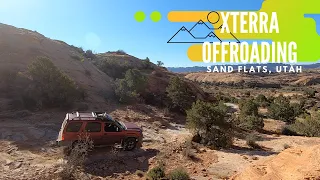 Xterra goes Off Roading in Sand Flats, Utah | Fins N Things