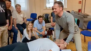 Chiropractic Flow - Adjusting 12 people and Teaching along the way