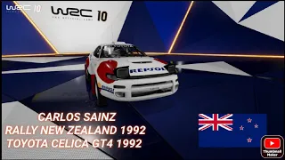 Carlos Sainz @ Rally New Zealand 1992 (Toyota Celica GT4 1992)