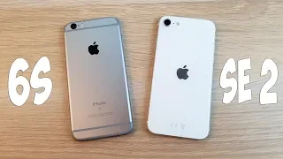 IPHONE 6S VS IPHONE SE 2 - ТЕСТ СКОРОСТИ И МНОГОЗАДАЧНОСТИ (SPEEDTEST)