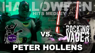 Peter Hollens - Halloween Hits Medley | Drum Cover by Darth Vader & Drum Attic