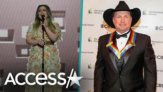 Garth Brooks Tears Up As Kelly Clarkson Sings ‘The Dance’