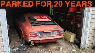 Rescuing an Abandoned 280Z Left Sitting for 20 Years in a Garage!