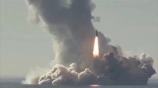 Russian Nuclear Submarine Successfully Test Fires 4 Bulava intercontinental Ballistic Missiles