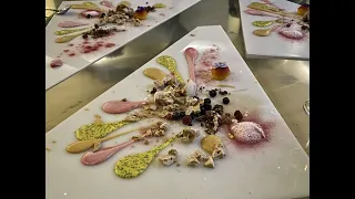 Alinea Painted Table Dessert