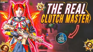 The Real Clutch Master Ft. AKOPGAMER 🔥 | Intense 1v4 Clutches in Conqueror Rank Push Lobby I BGMI