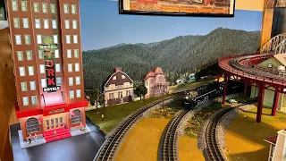 Backdrop Install & Updates To The O Gauge Layout!