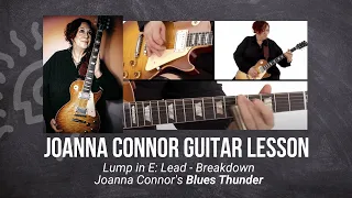 🎸Joanna Connor Blues Guitar Lesson - Lump in E: Lead - Breakdown - TrueFire