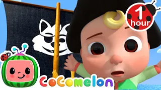 This is the Way - Pirates at Sea! | CoComelon Animal Time - Learning with Animals | Nursery Rhymes