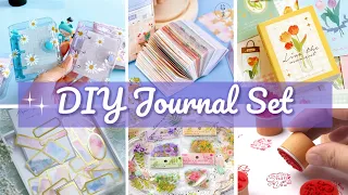 (Part-11) DIY JOURNAL SET /How to Make Journal Set at Home /DIY Journal kit / DIY Journal Stationary