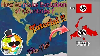 How to make evolution countries ?(Tutorial)