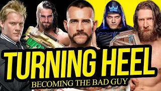 BAD GUYS | Wrestling's Greatest HEEL TURNS!